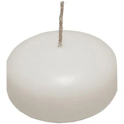 10 Pack of 6 Hour White Floating Candles - 5.8cm diameter - wedding party decoration - Image 3