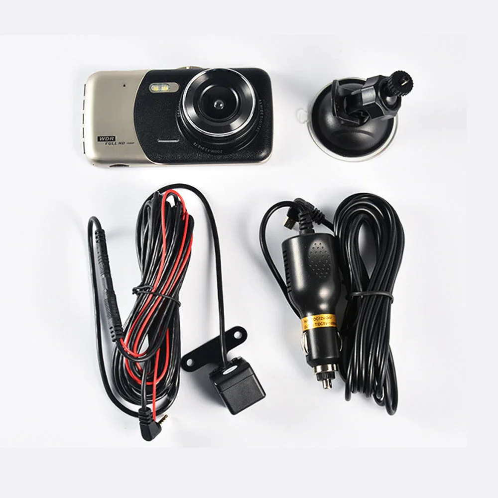 1080P Car Dash Camera Dual Front and Rear Video DVR Recorder Night Vision Kit - Image 8