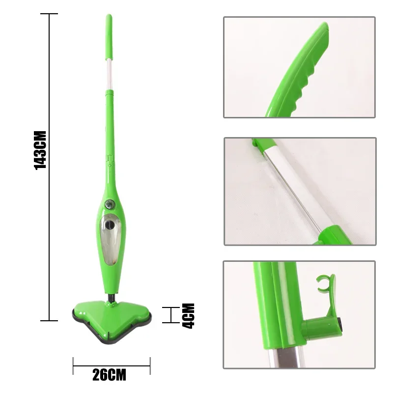12 in 1 Multi Foldable Steam Mop Handheld Floor Steamer Carpet Cleaning Cleaner - Image 10