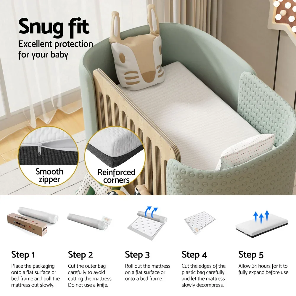 13cm  Ba Cot Mattress Gel Foam - Image 6