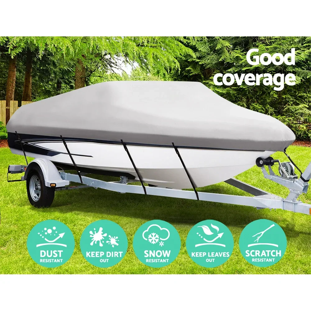 14- 16ft Boat Cover Trailerable Marine Grade 600D - Image 3
