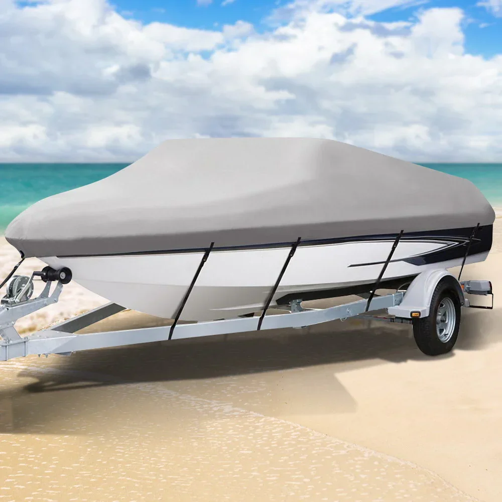 14- 16ft Boat Cover Trailerable Marine Grade 600D - Image 8