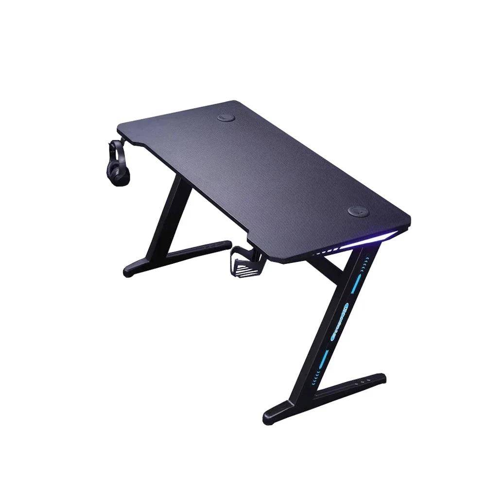 140cm RGB Gaming Desk Desktop PC Computer Desks Desktop Racing Table Office Laptop Home AU - Image 11