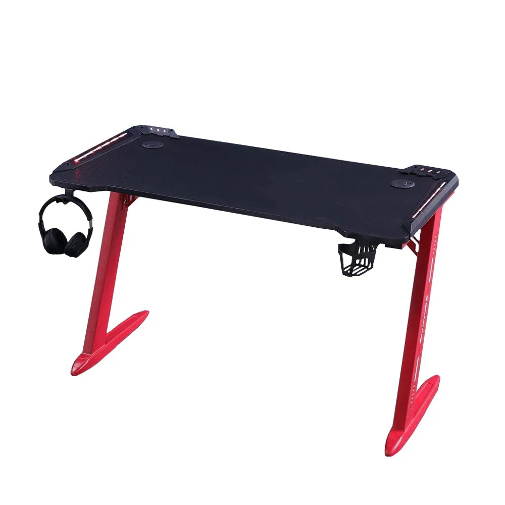 140cm RGB Gaming Desk Desktop PC Computer Desks Desktop Racing Table Office Laptop Home AU - Image 13