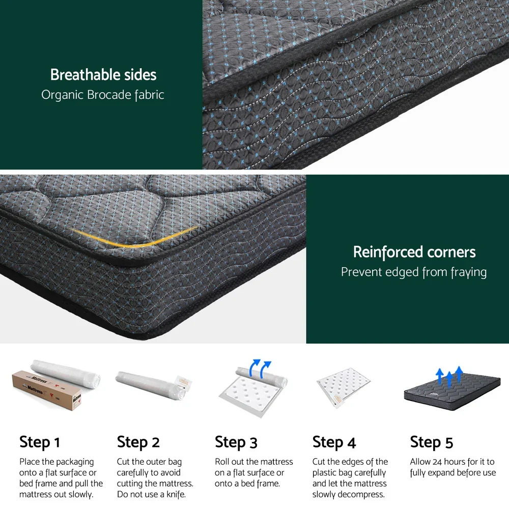 16cm Mattress  Bonnell Spring Single - Image 4