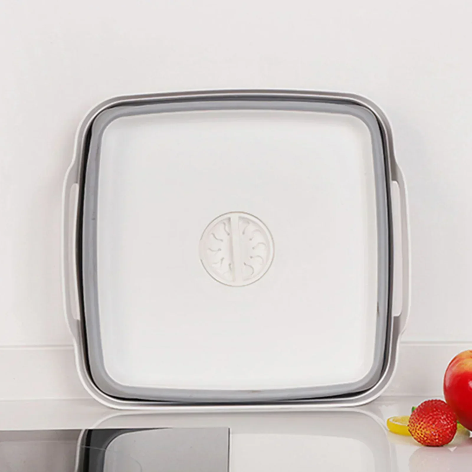 2x Collapsible Strainer Foldable Fruit Veggies Wash Colander Storage Basket - Image 8