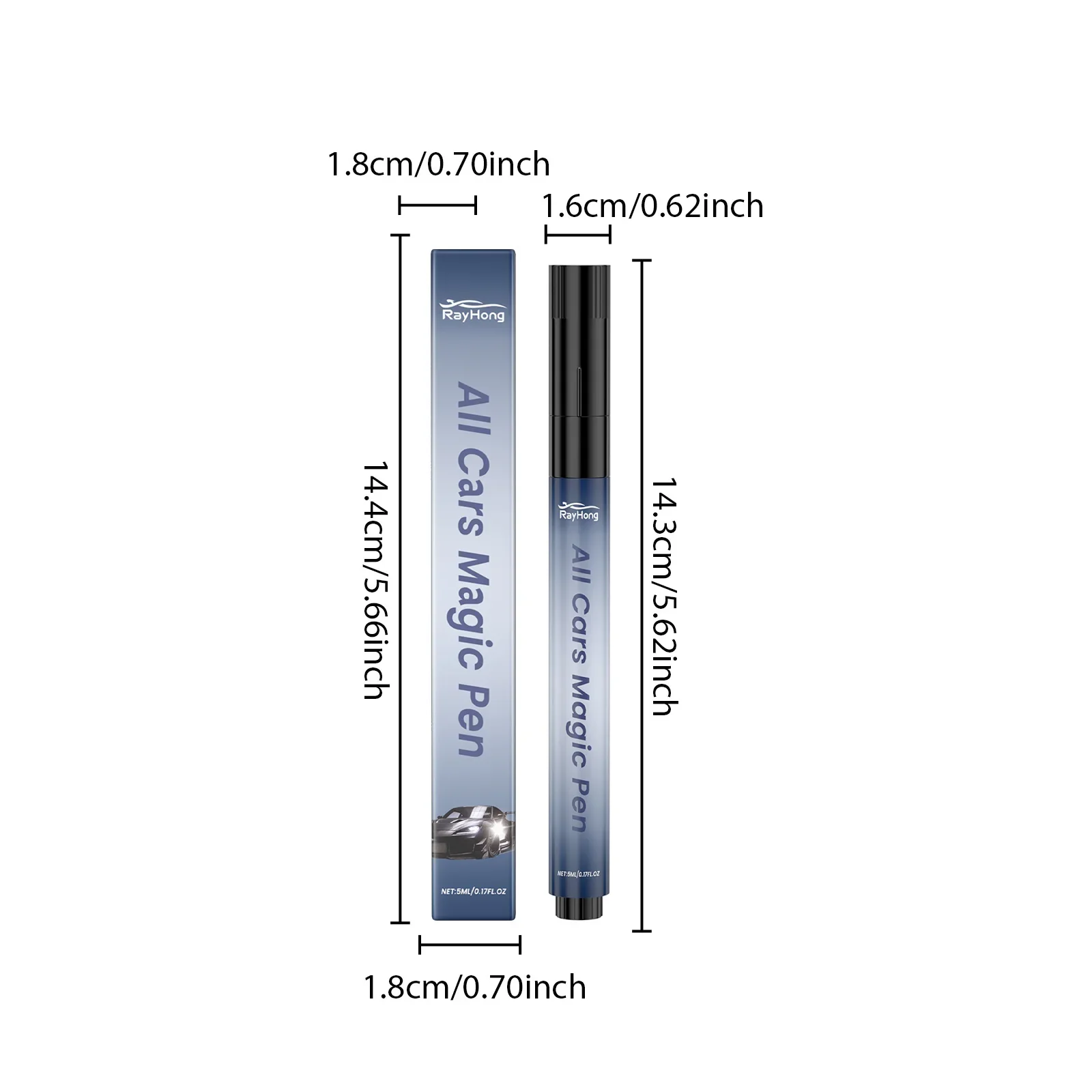 3-Pack All-Cars Magic Scratch Repair Pen - Automotive Paint Surface Scratch Remover, Refurbishment, and Polishing Pen (5ml) - Image 7