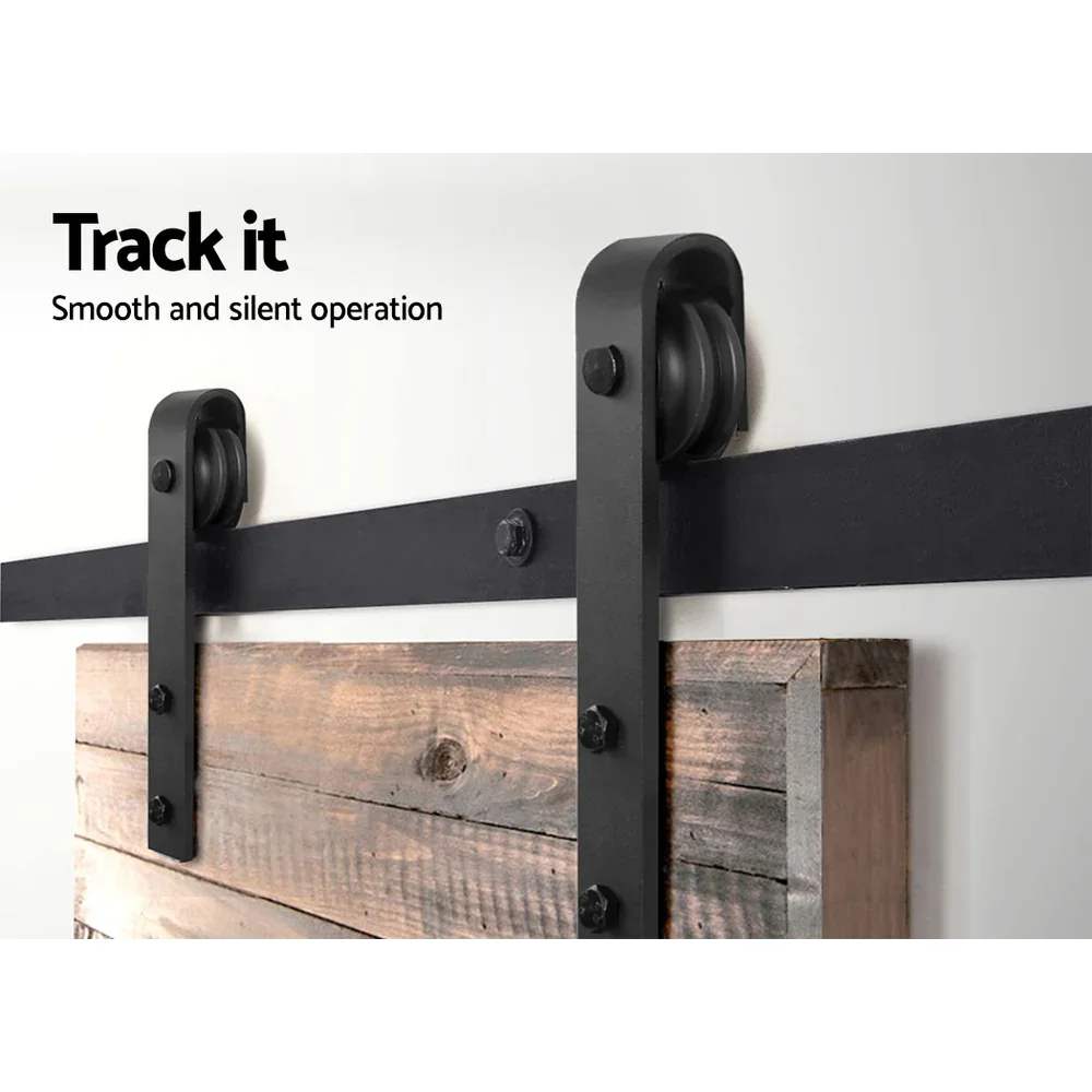Sliding Barn Door Hardware Track Set 4m - Image 6