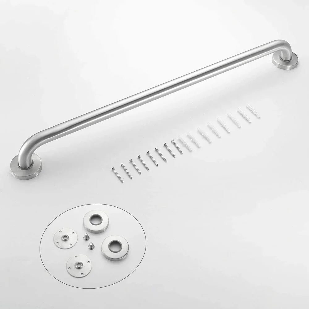 80cm Stainless Steel Handle for Shower Toilet Grab Bar Handle Bathroom Stairway Handrail Elderly Senior Assist - Image 8