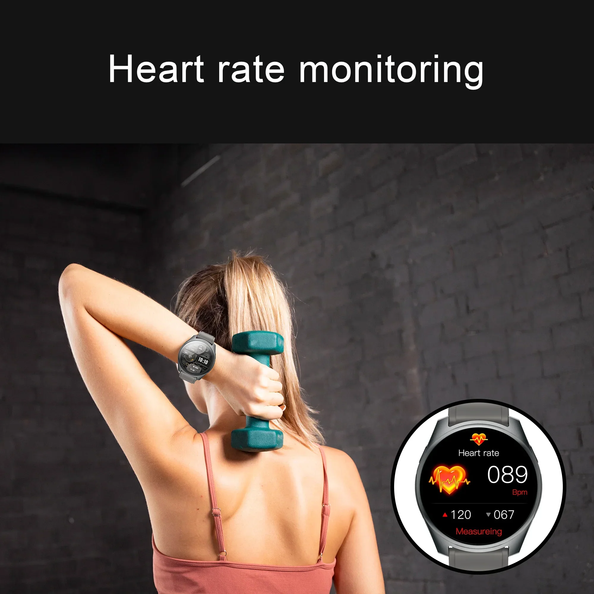 Smart Watch with Earbuds Pop-Up Headphones 4G Music Fitness Tracker W28 Pro - Image 5