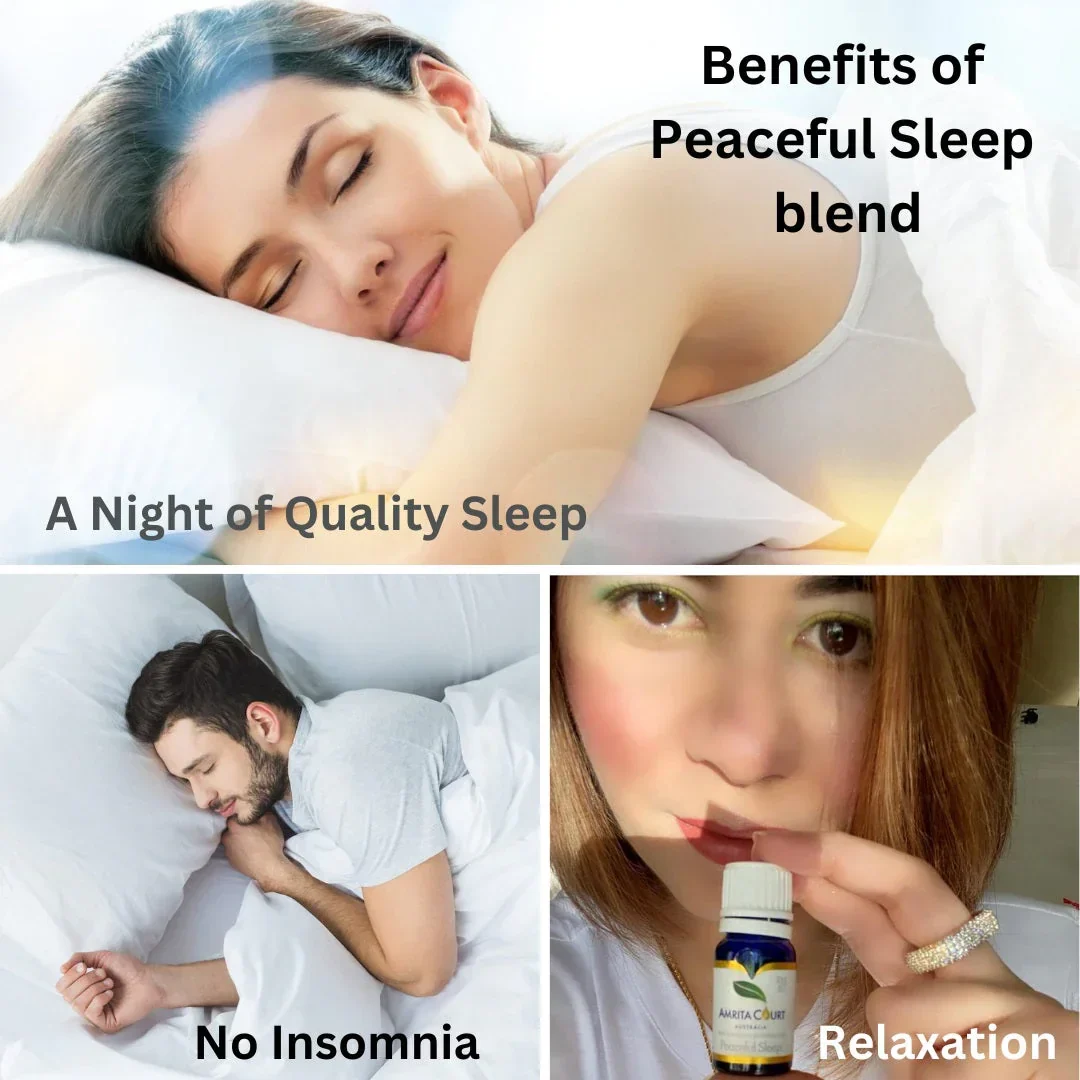 Amrita Court Pure and Essential Oils Peaceful Sleep 10ml - Image 3