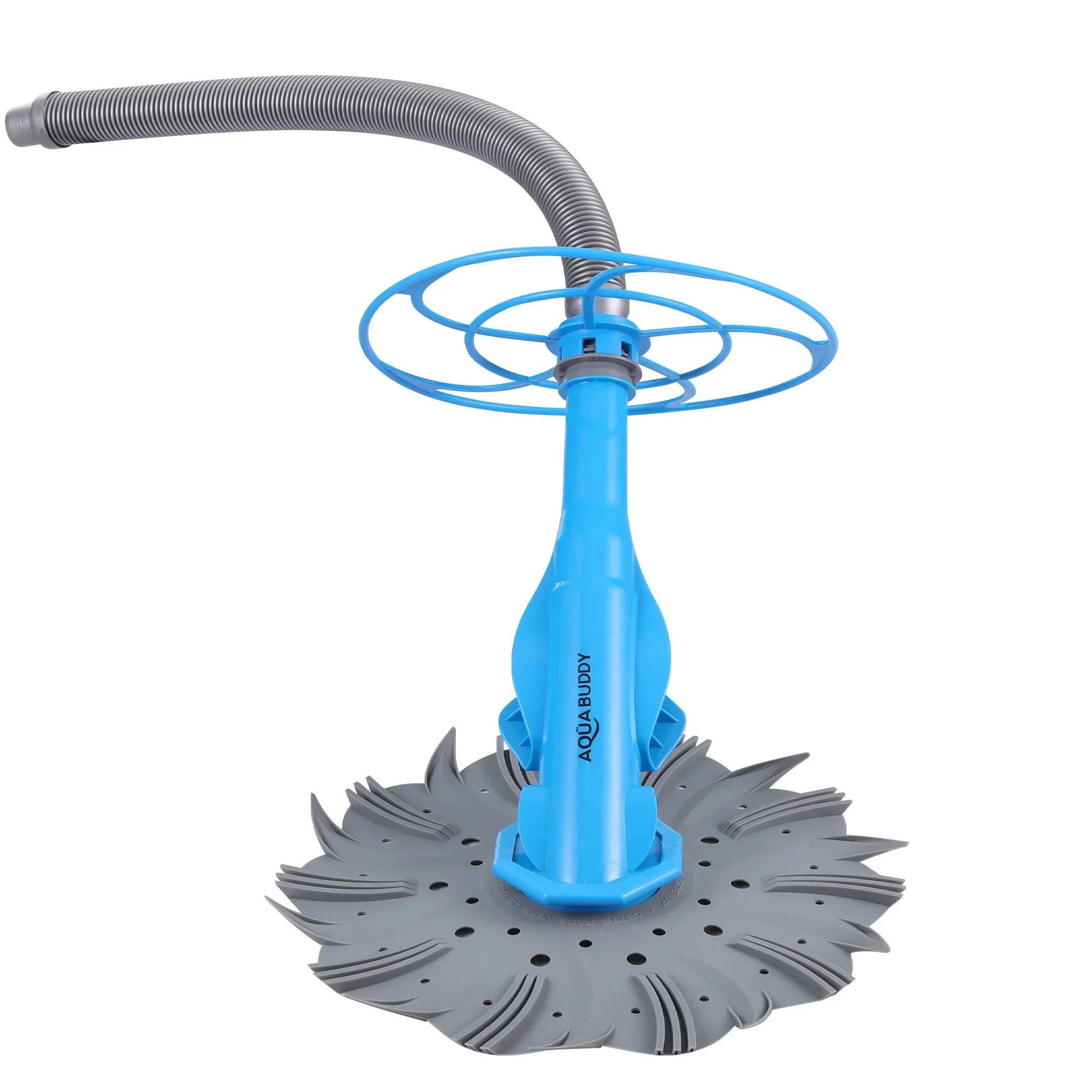 Vacuum Pool Cleaner Automatic Swimming Pool Floor Climb Wall Grey - Image 6