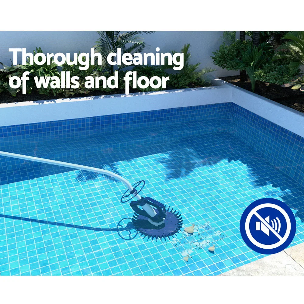 Pool Cleaner Automatic Vacuum Floor Climb Suction Swimming Hose 10M - Image 4