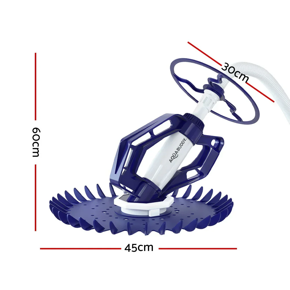 Pool Cleaner Automatic Vacuum Floor Climb Suction Swimming Hose 10M - Image 5