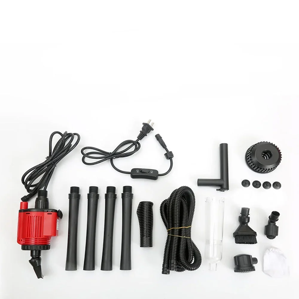 Aquarium Electric Siphon Pump Vacuum Cleaner Fish Tank Clean Water Change Gravel - Image 5