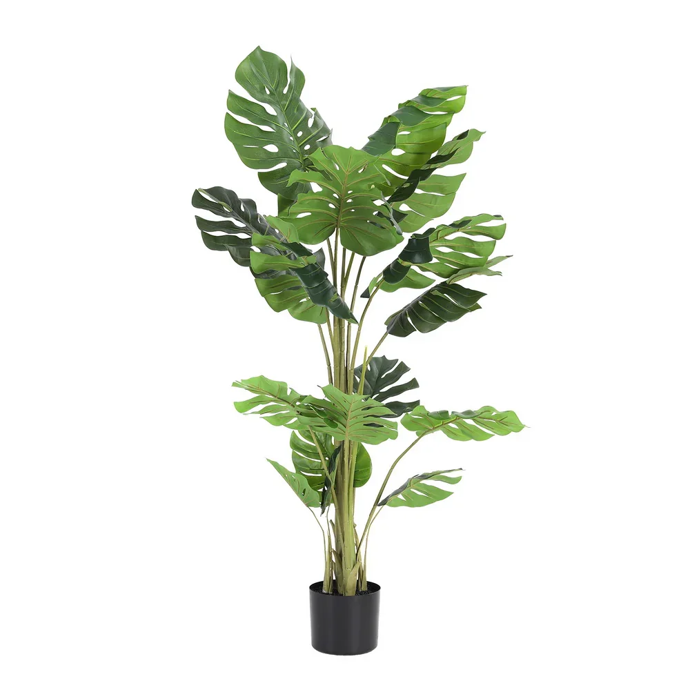 140cm Artificial Monstera Tree Faux Trees Indoor Decor Artificial Plants Lifelike Plant 1.4M - Image 2