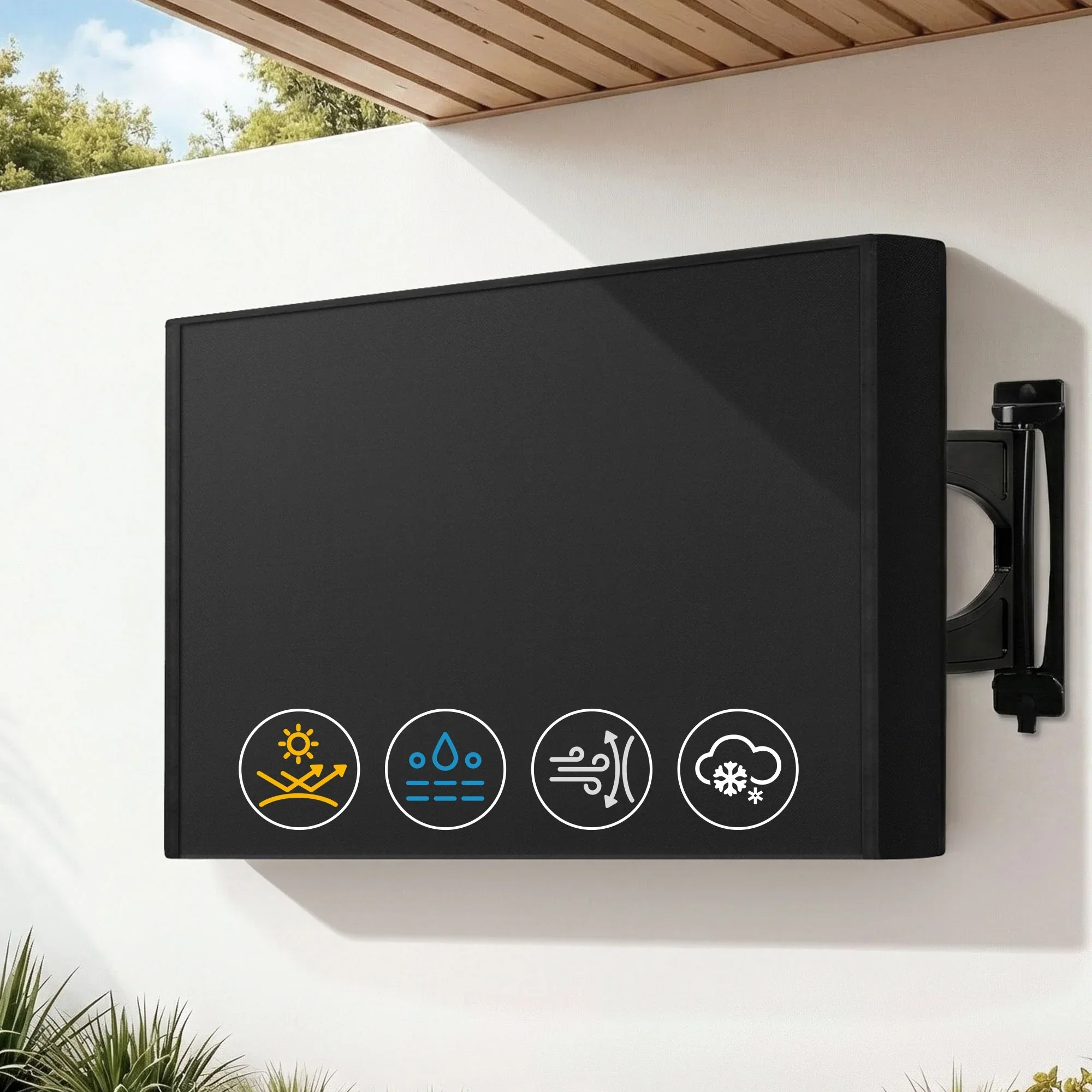 40-43 Inch TV Cover Waterproof Outdoor Patio Flat Television Protector