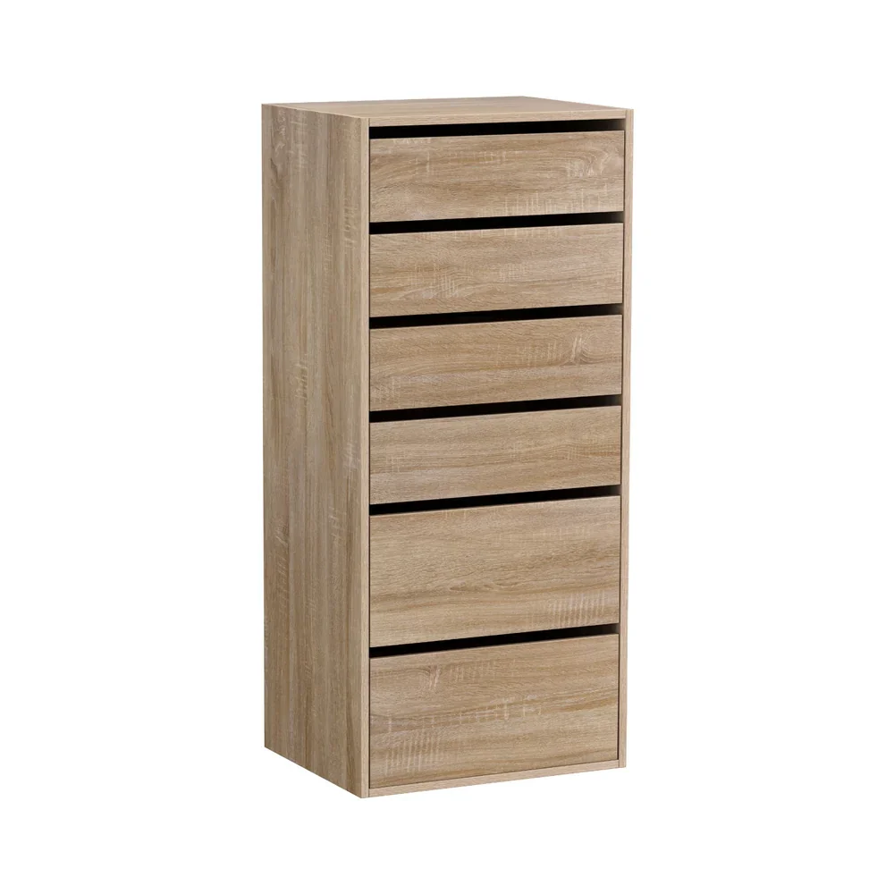 6 Chest of Drawers Dresser Tallboy Pine - Image 7