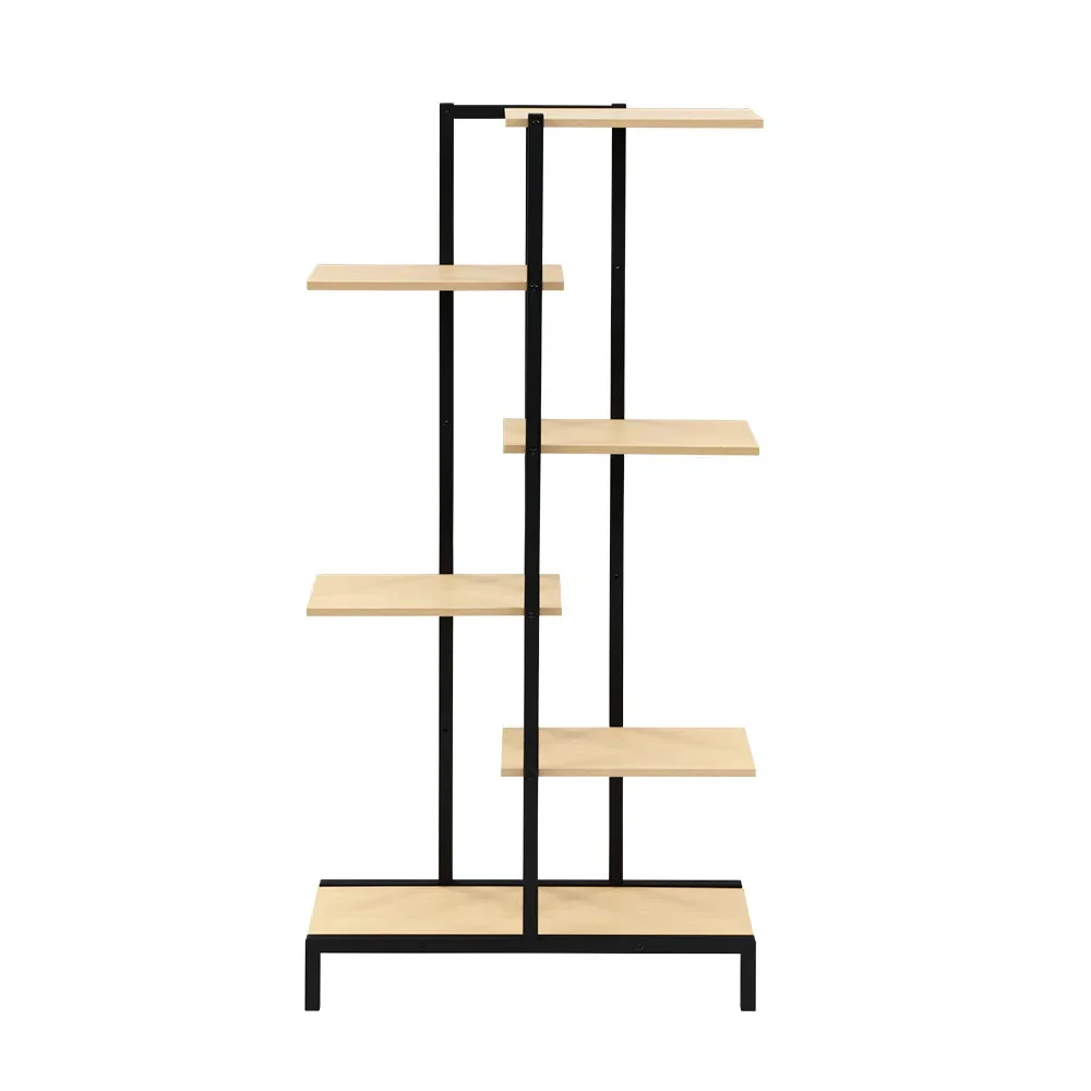 Plant Stand 6 Tier Metal Zigzag Flower Pot Shelf - Image 6