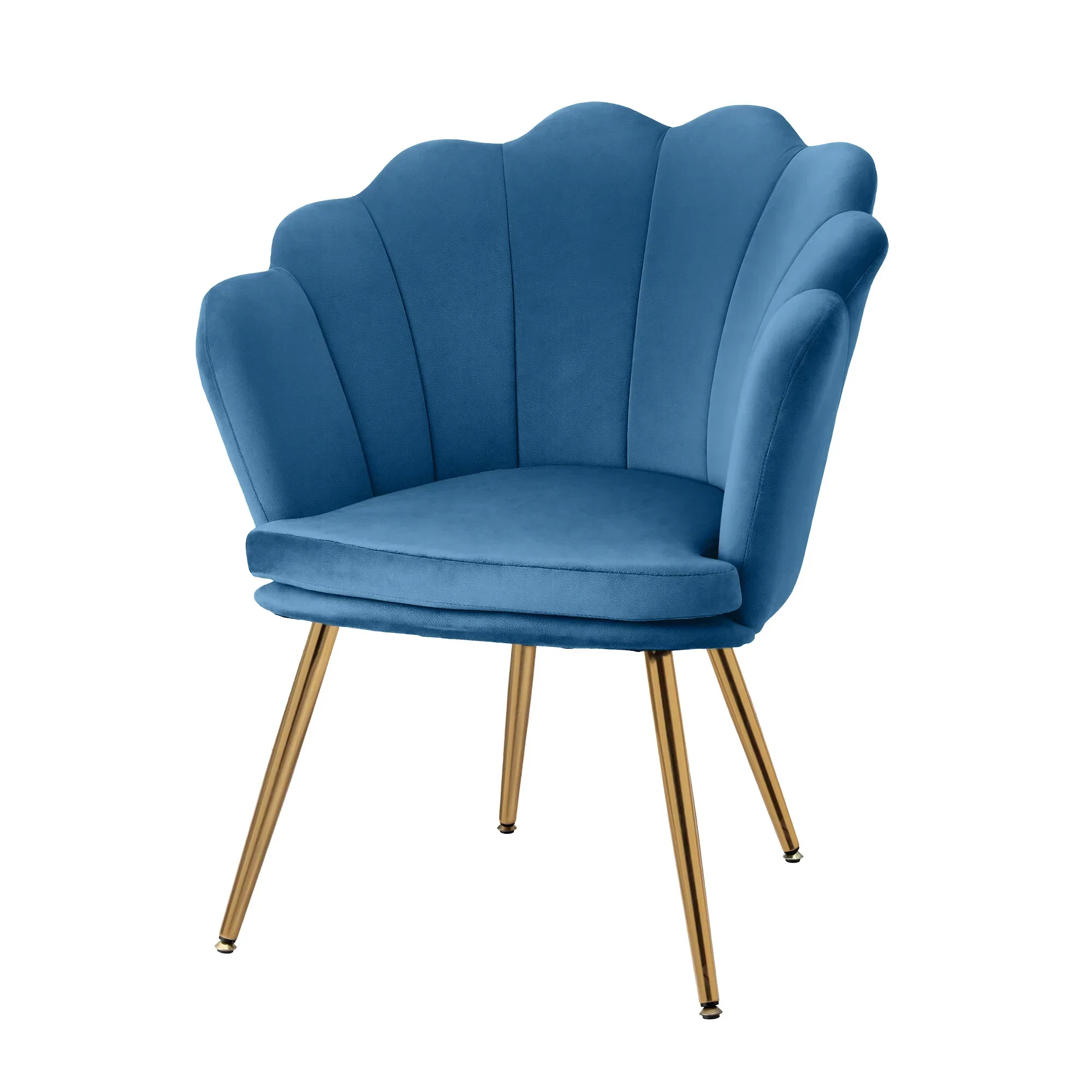 Armchair Velvet Blue Callista - Image 2