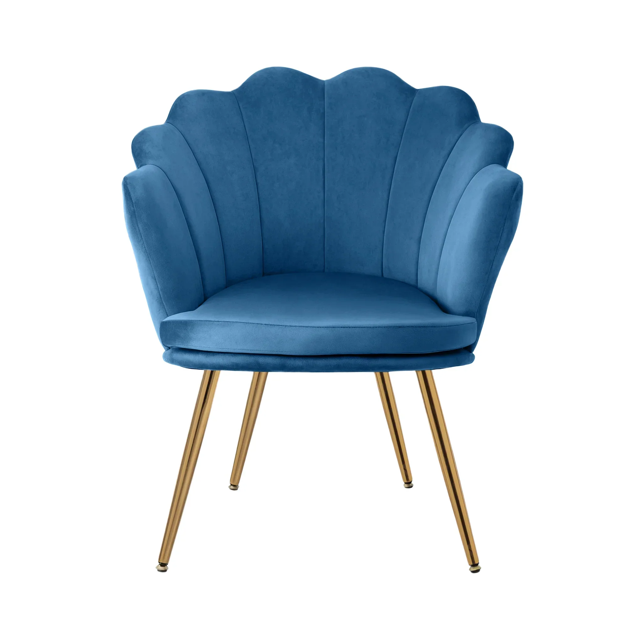 Armchair Velvet Blue Callista - Image 4