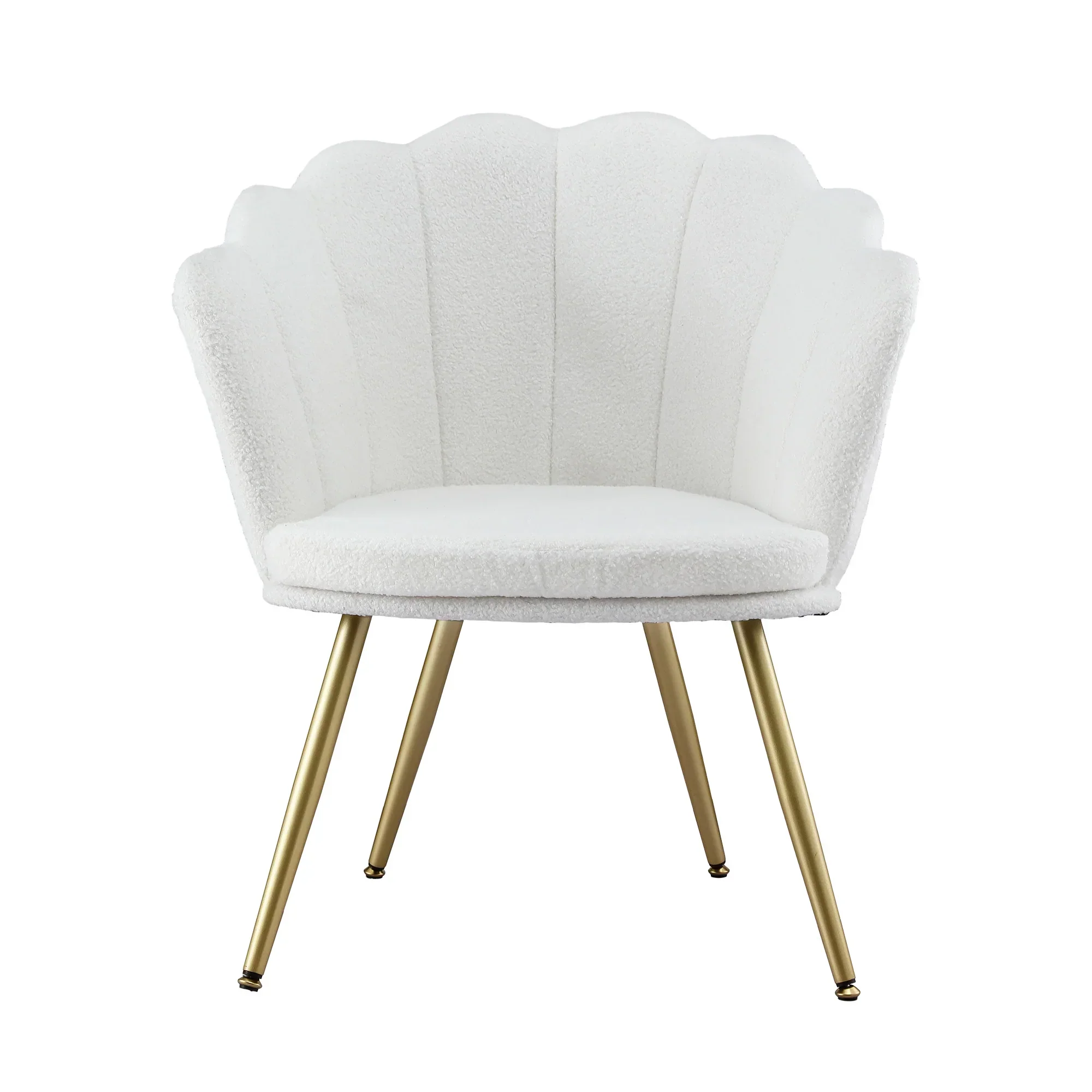 Armchair Teddy Fleece White Callista - Image 7