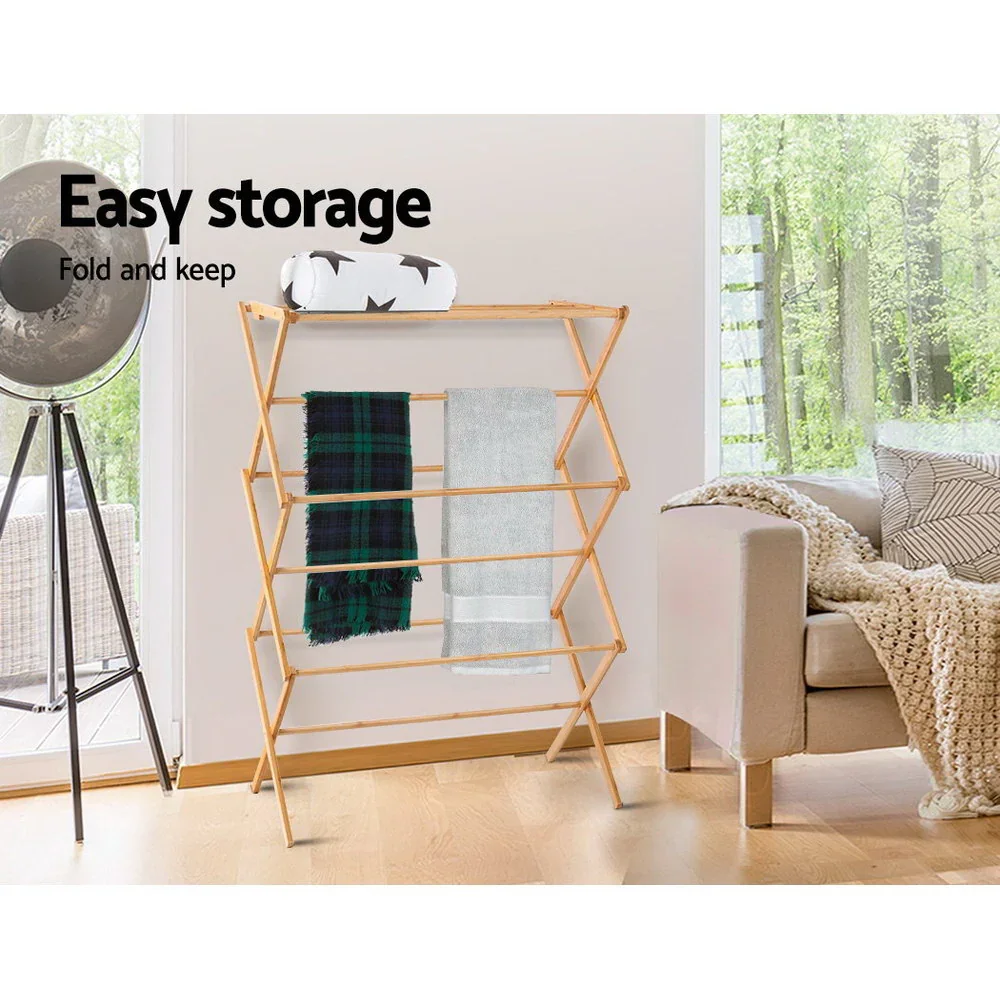 Clothes Airer Coat Rack Foldable Hanger Dryer - Image 6