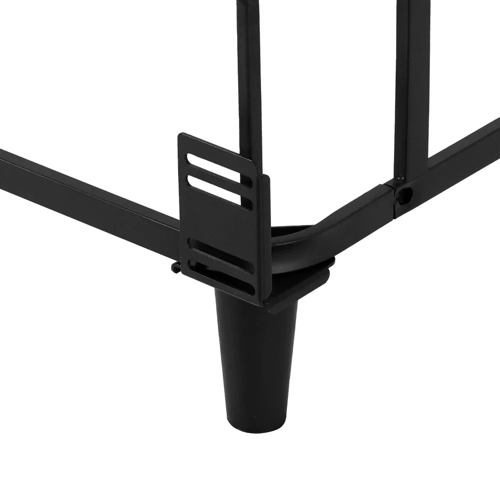 Bed Frame Queen Size Metal Grey MASON - Image 4