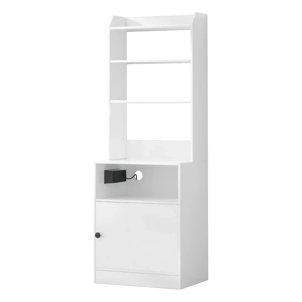 Bedside Table Nightstand Charging Station - Image 3