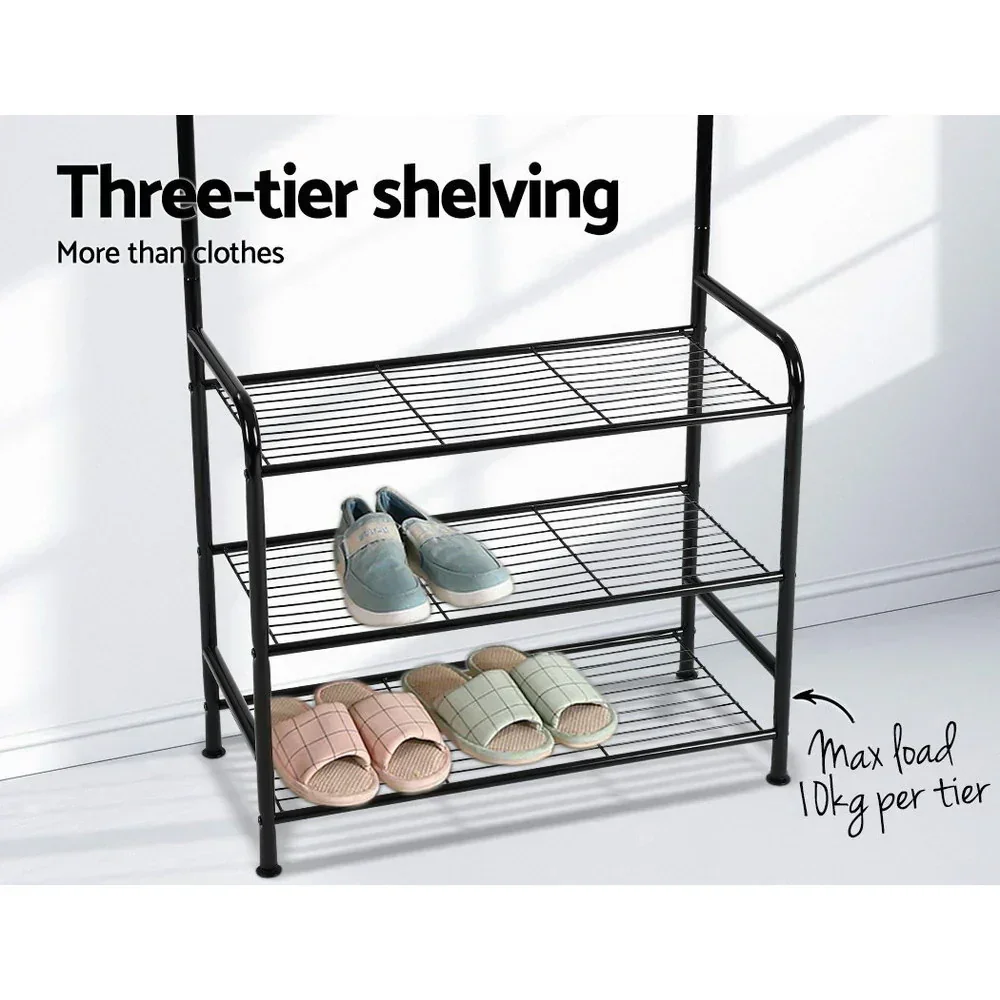 Clothes Rack Airer Coat Stand 179cm Hanger Rail Closet - Image 8
