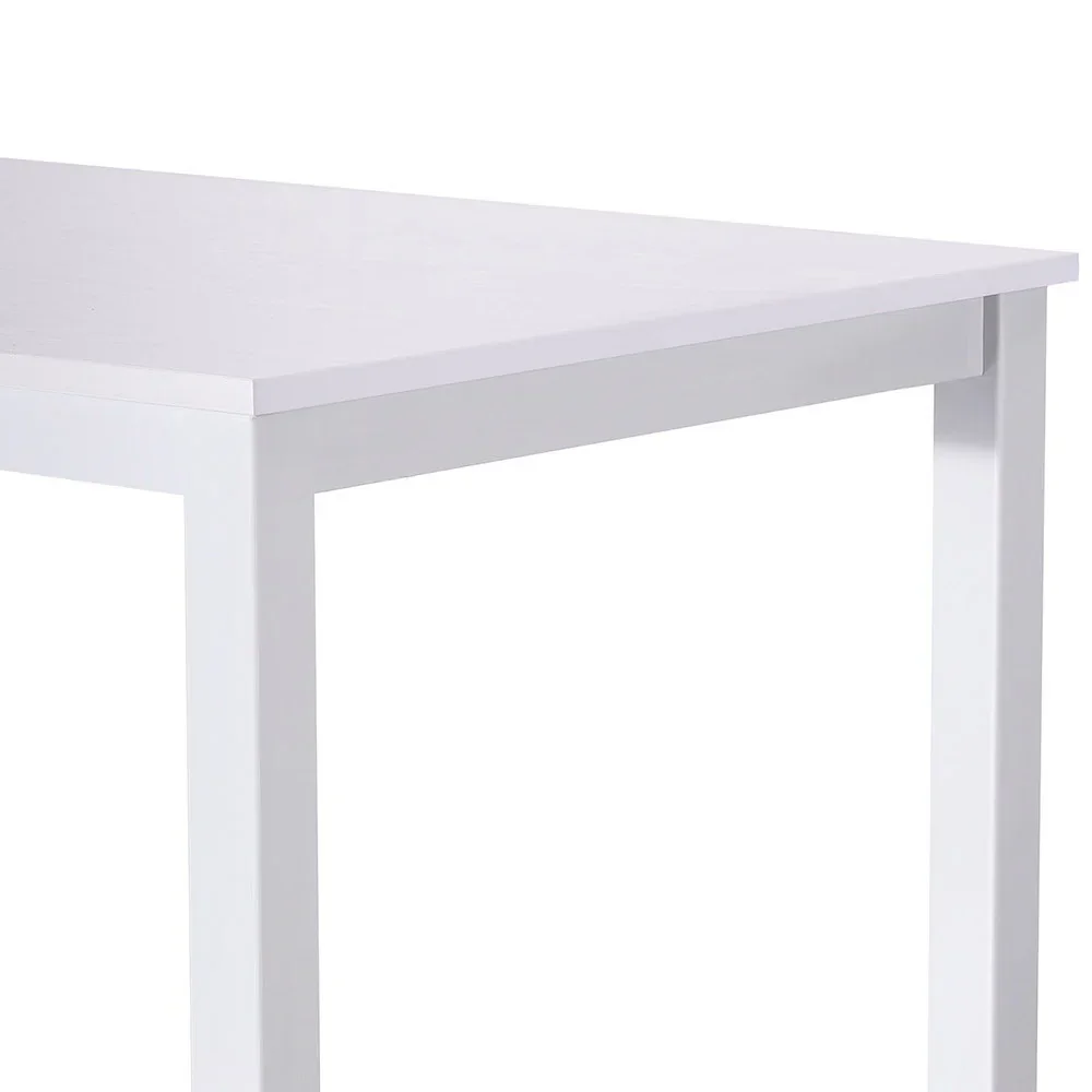 Computer Desk Home Office Study Table White 120CM - Image 4