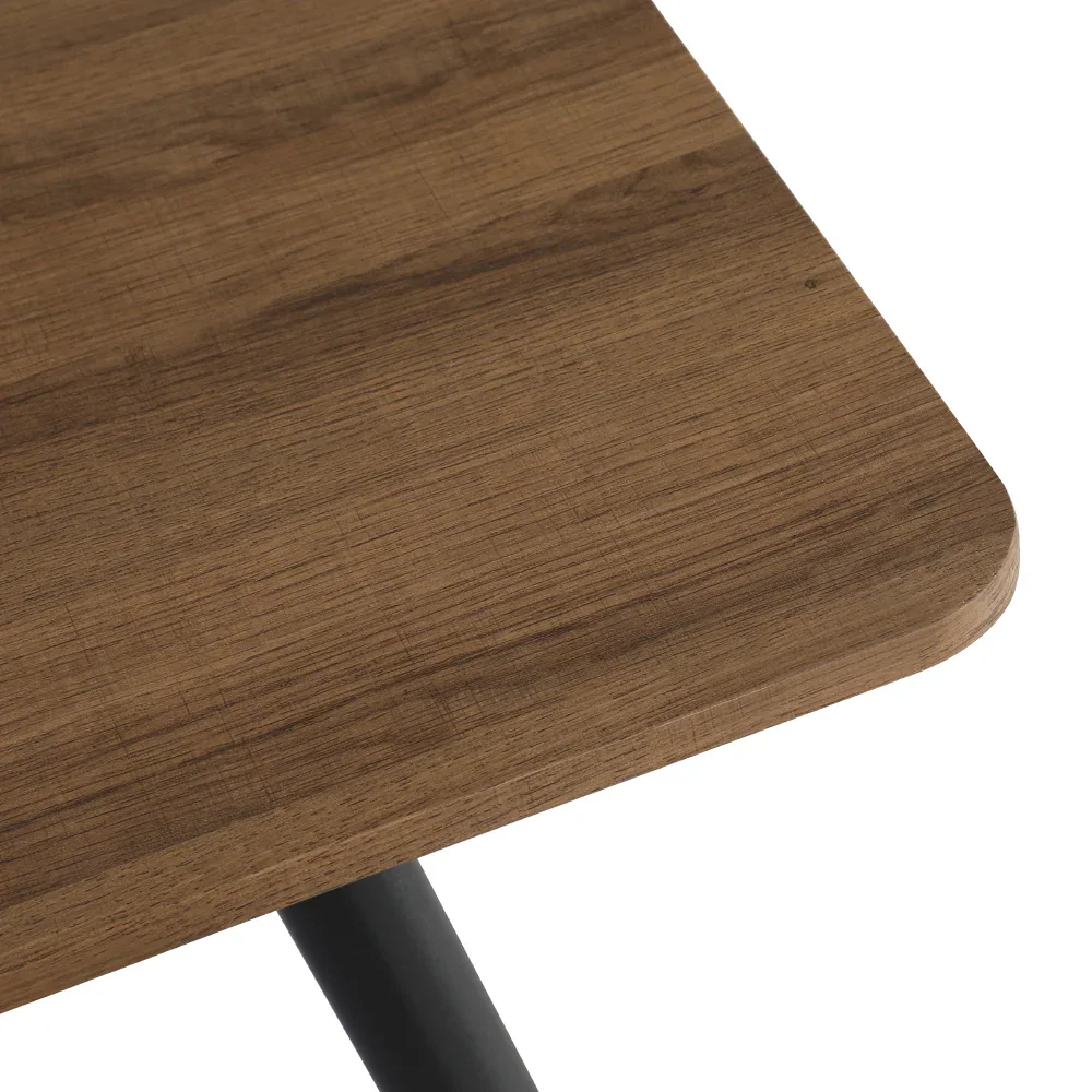 Dining Table 4 Seater Kitchen Cafe Wooden Table Rectangular 120CM - Image 3