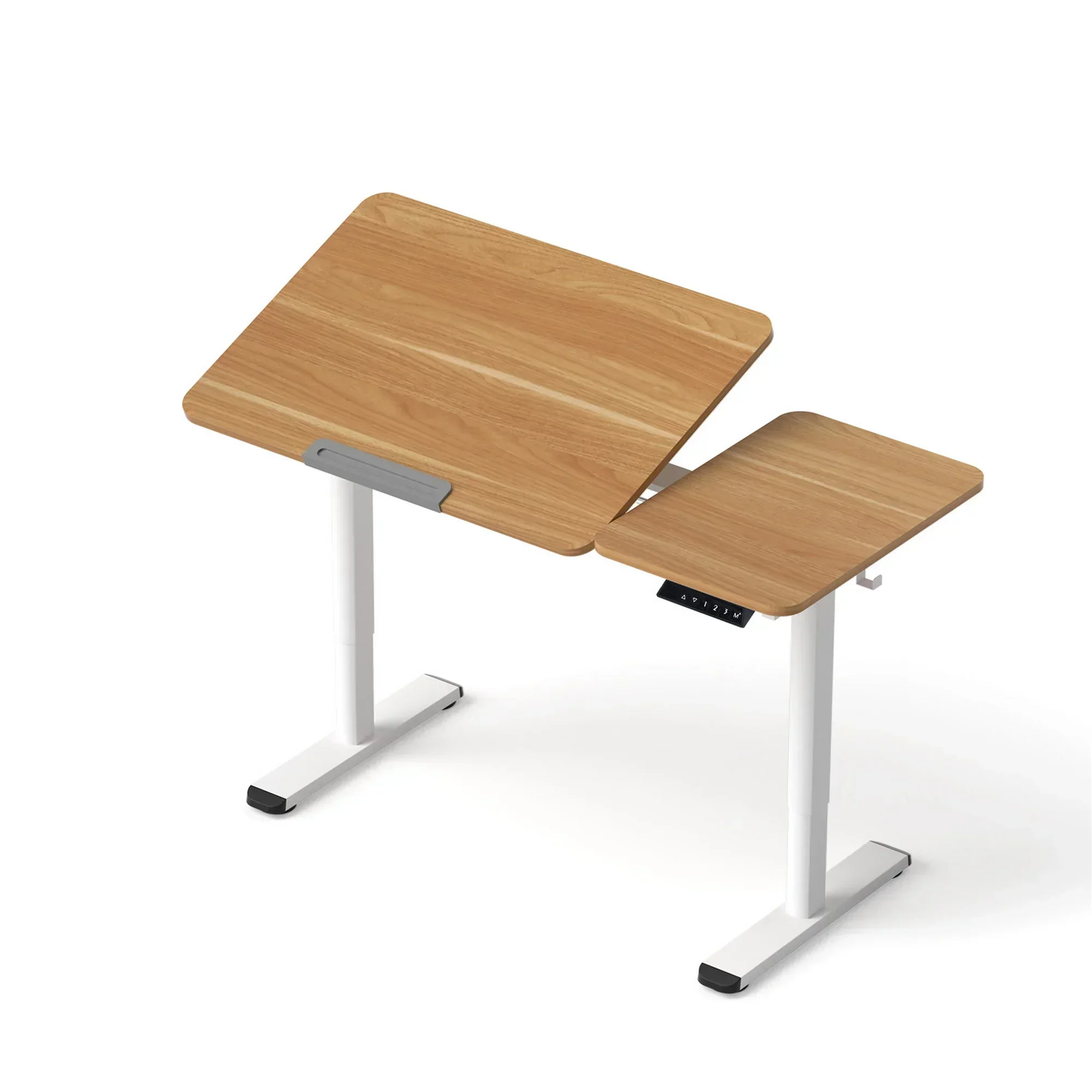 Electric Standing Desk Height Adjustable Sit Stand Desk Tilting Top - Image 8