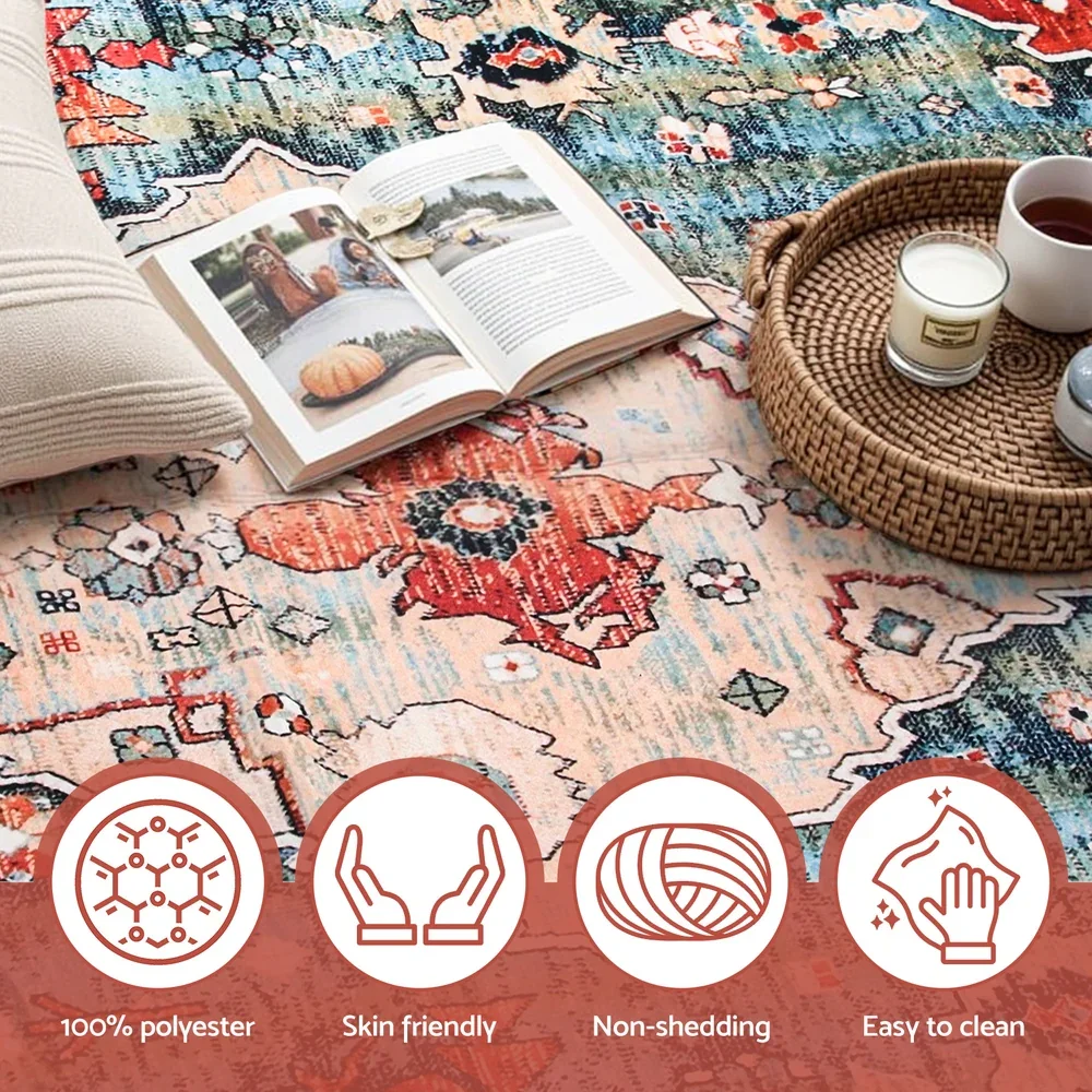 Floor Rug 160X230cm Large Washable Area Rug Modern Living Room Carpet Mat - Image 6