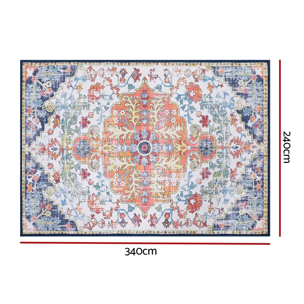 Floor Rug 240X340cm Large Washable Geometric Area Rug Modern Carpet Mat - Image 2