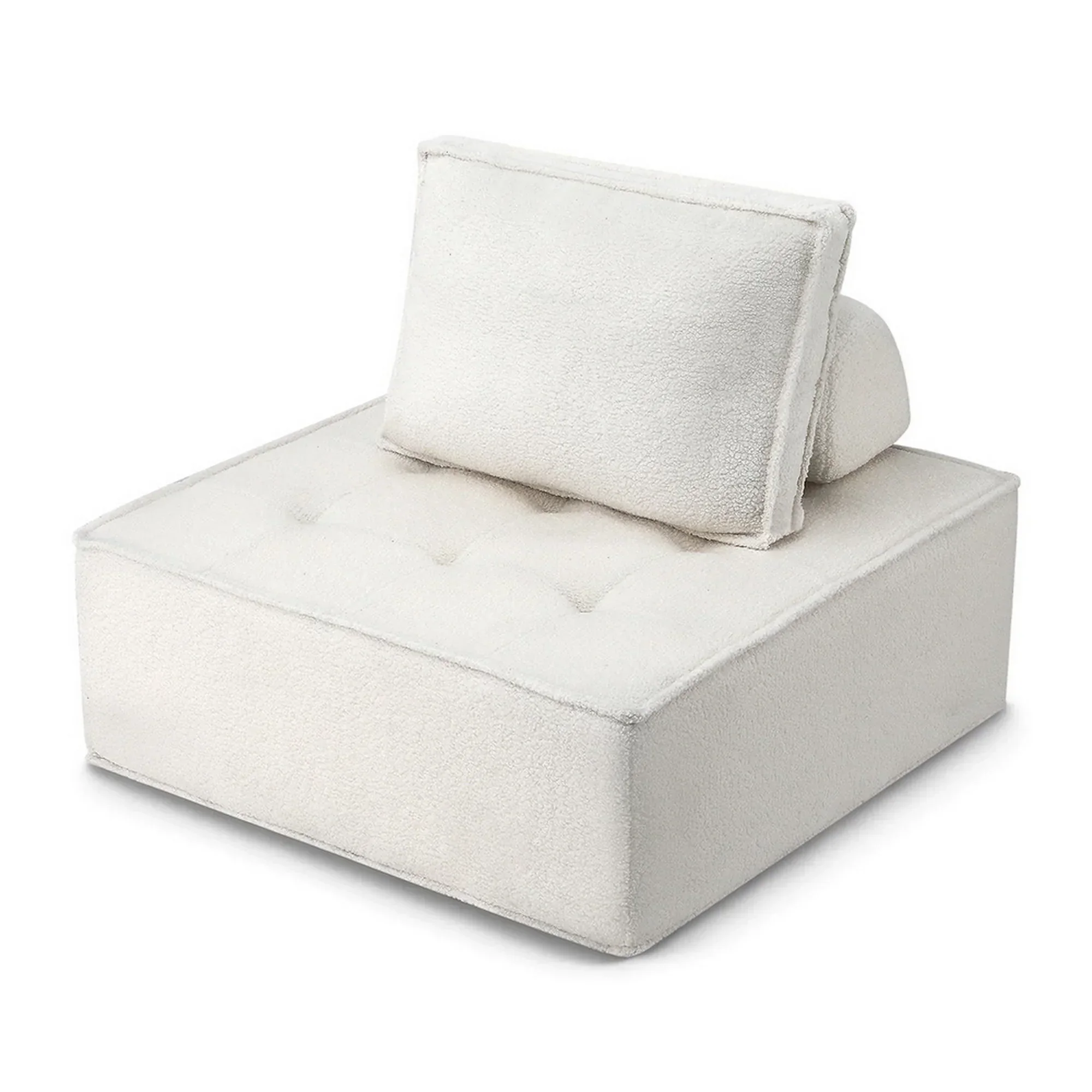 Floor Sofa Lounge Chair with Pillow - Image 7
