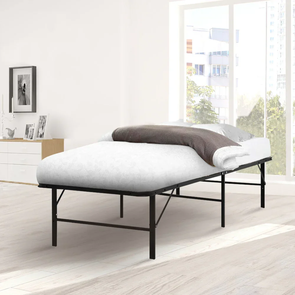 Folding Bed Frame Metal Base - Single - Image 7