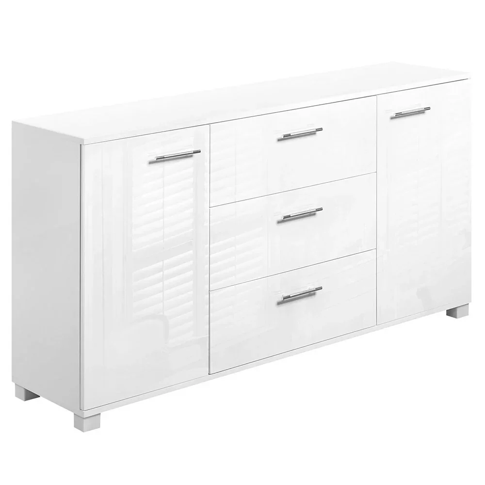 Buffet Sideboard High Gloss - White - Image 3