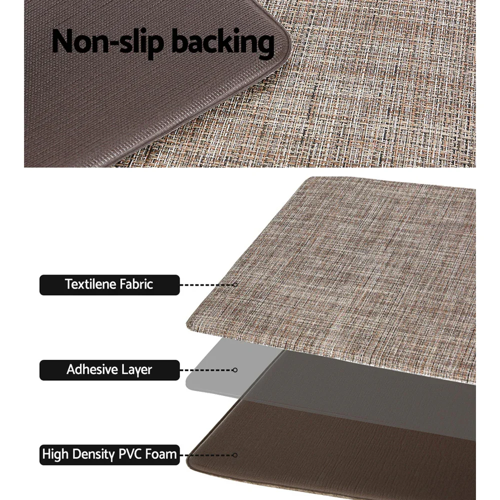 Kitchen Mat 45x75cm Textilene Floor Rug Carpet Non-slip - Image 7