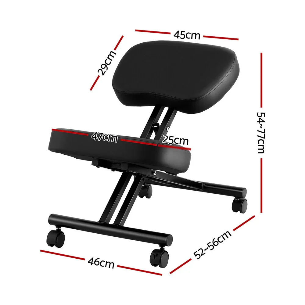 Kneeling Chair Ergonomic Office Chairs Home Knee Seat Posture Stretch Rest - Image 5