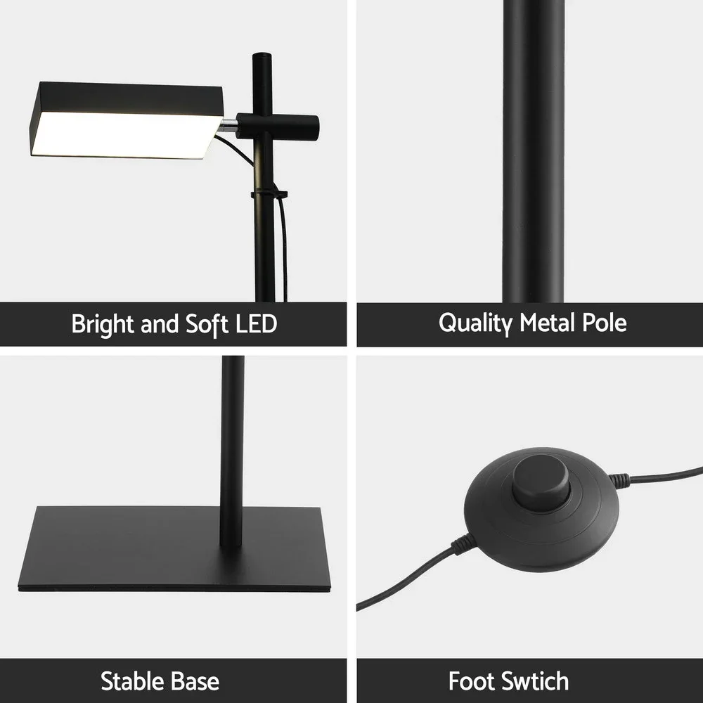 LED Floor Lamp, Modern Reading Lamp 360～ Rotating Adjustable Light Head,12W Standing Lamp for Living Room, Bedroom Office - Image 4