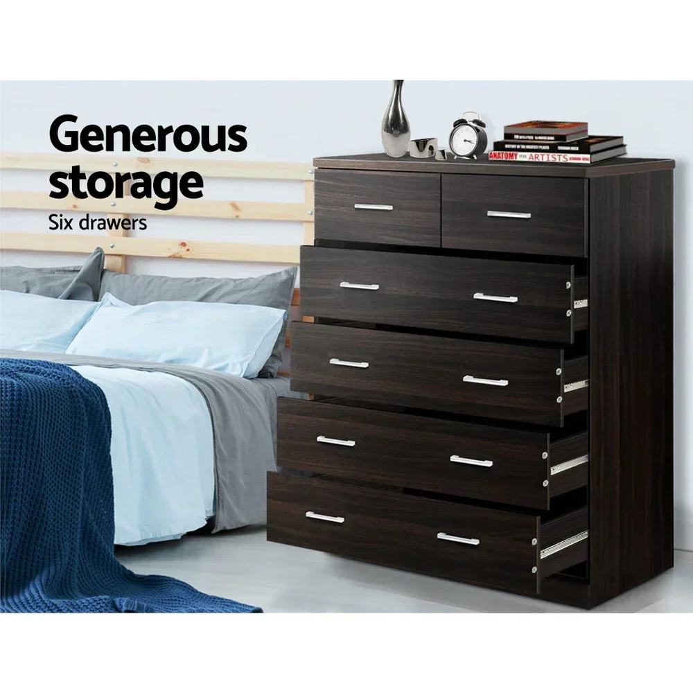 6 Chest of Drawers - ANDES Walnut - Image 6