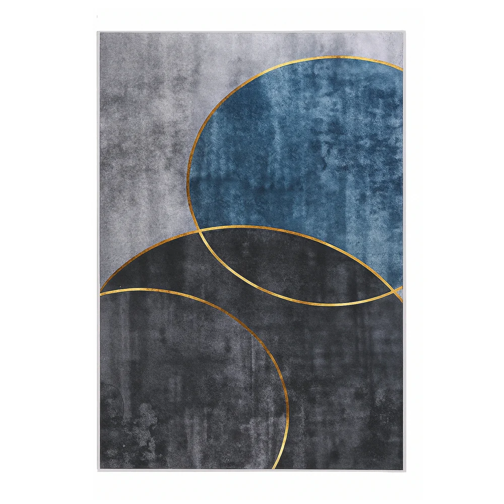 Washable Floor Rug 200X290cm Large Geometric Area Rug Modern Floor Carpet