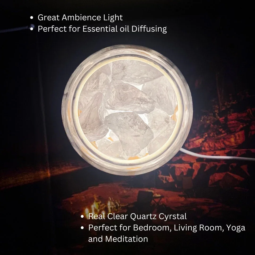 Aurora Crystal Diffuser - Clear Quartz - Image 2