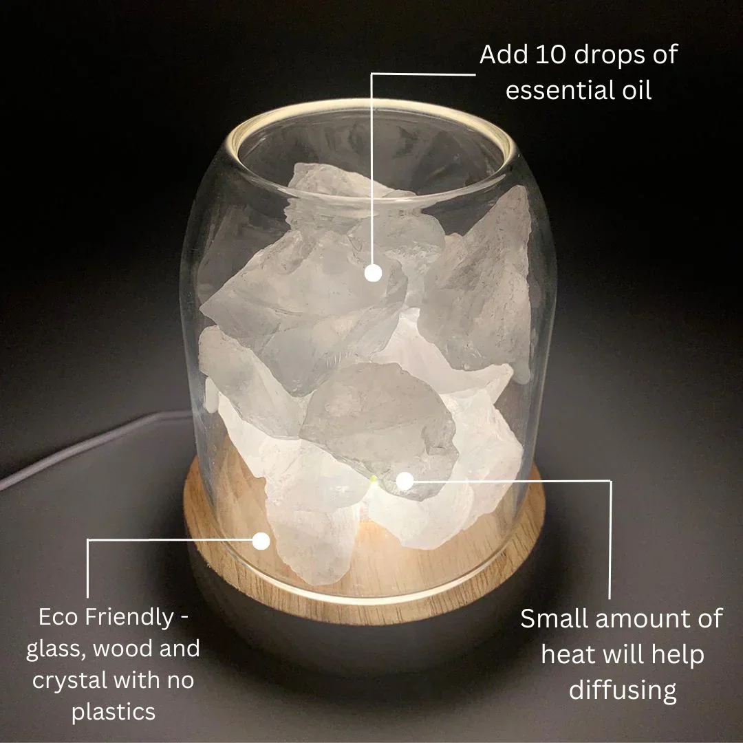 Aurora Crystal Diffuser - Clear Quartz - Image 3