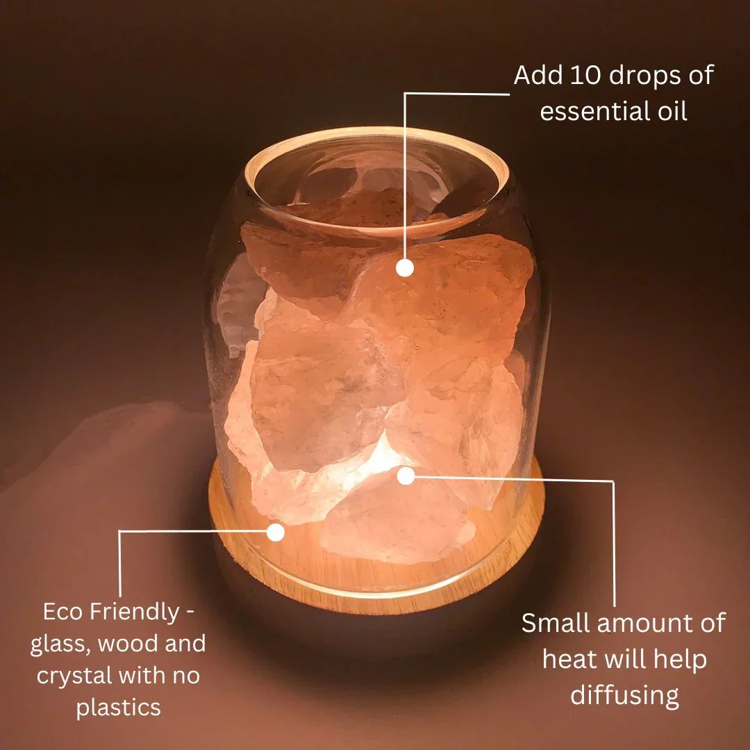 Aurora Crystal Diffuser - Rose Quartz - Image 3