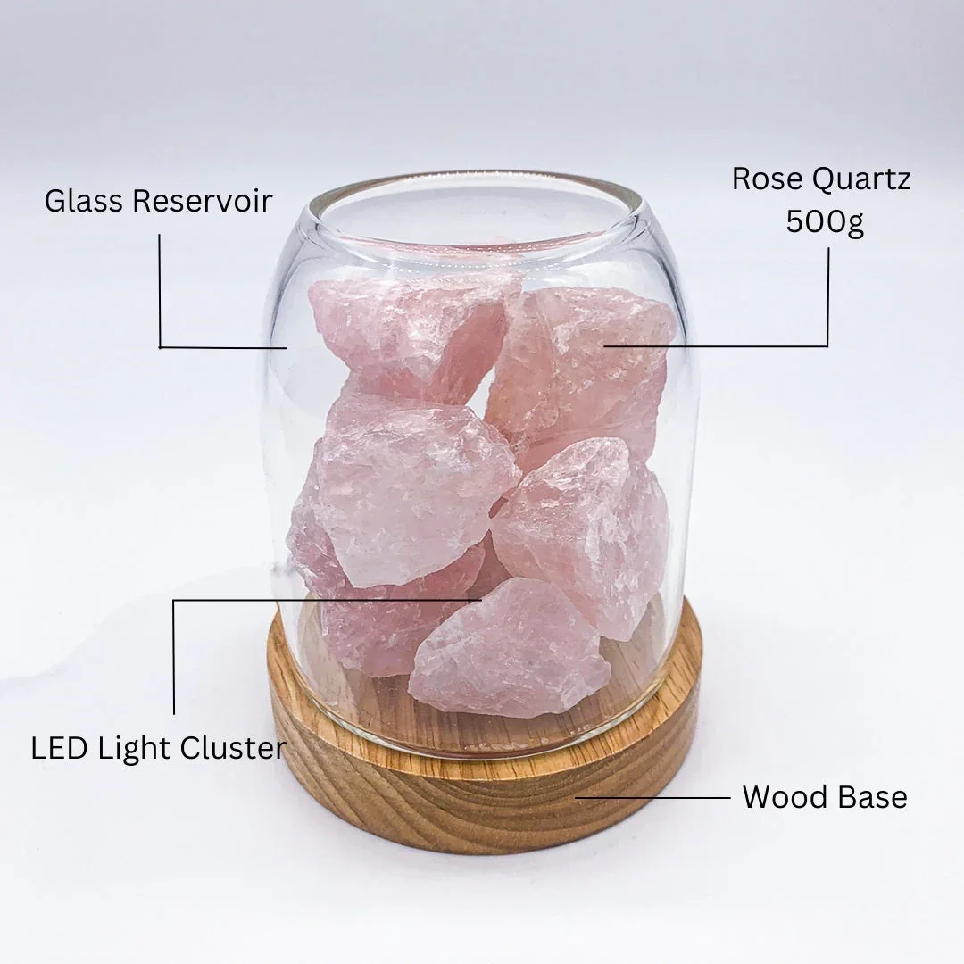 Aurora Crystal Diffuser - Rose Quartz - Image 4