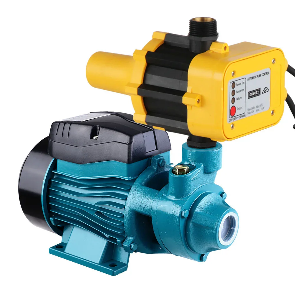 Peripheral Water Pump Garden Boiler Car Wash Electric Irrigation QB60 Yellow - Image 7
