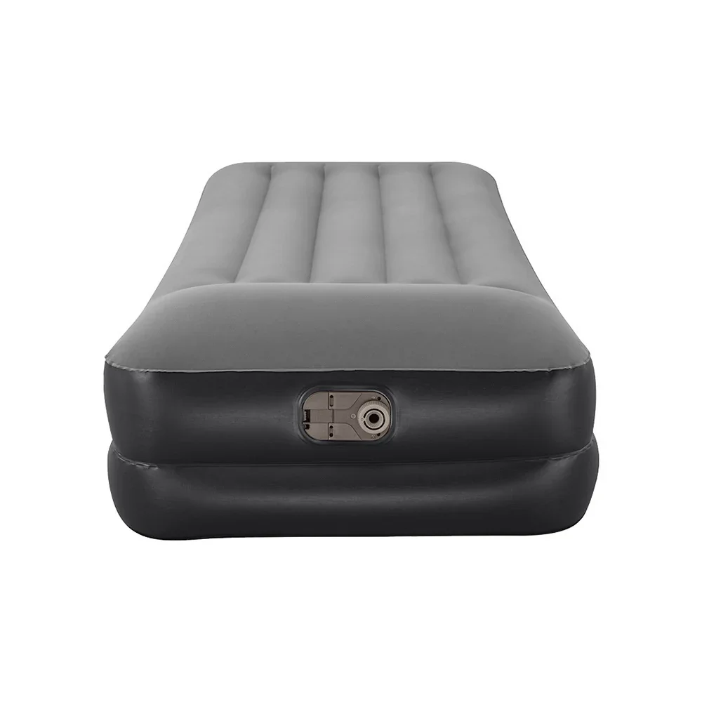 Air Mattress Single Inflatable Bed 46cm Airbed Black - Image 4