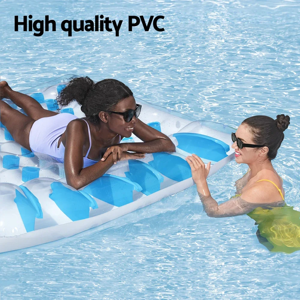 Float Floating Seat Pool Lounger Inflatable Lounge Chair Seat Pillow Bed - Image 5